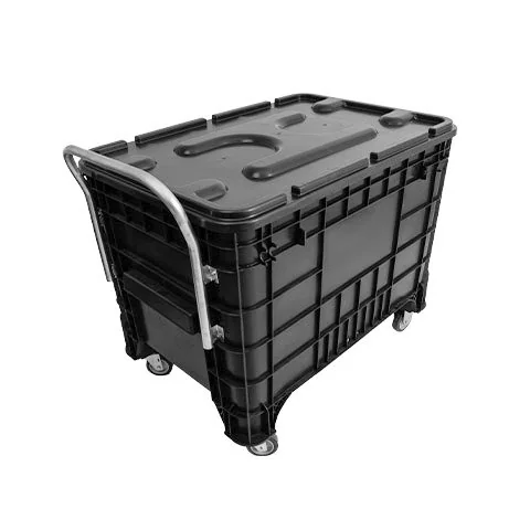 Caixa Plástica 372 Litros com Puxador Frontal