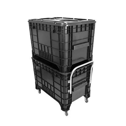 Caixa Plástica 372 Litros com Puxador Frontal