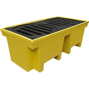 Pallet de Contenção 2 Tambores 255 Litros